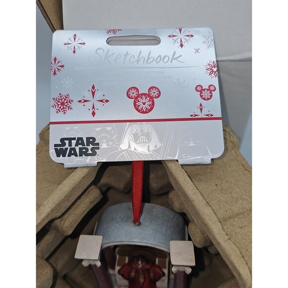 Disney Star Wars: The Phantom Menace Padmé Amidala Sketchbook Christmas Ornament - Picture 3 of 10